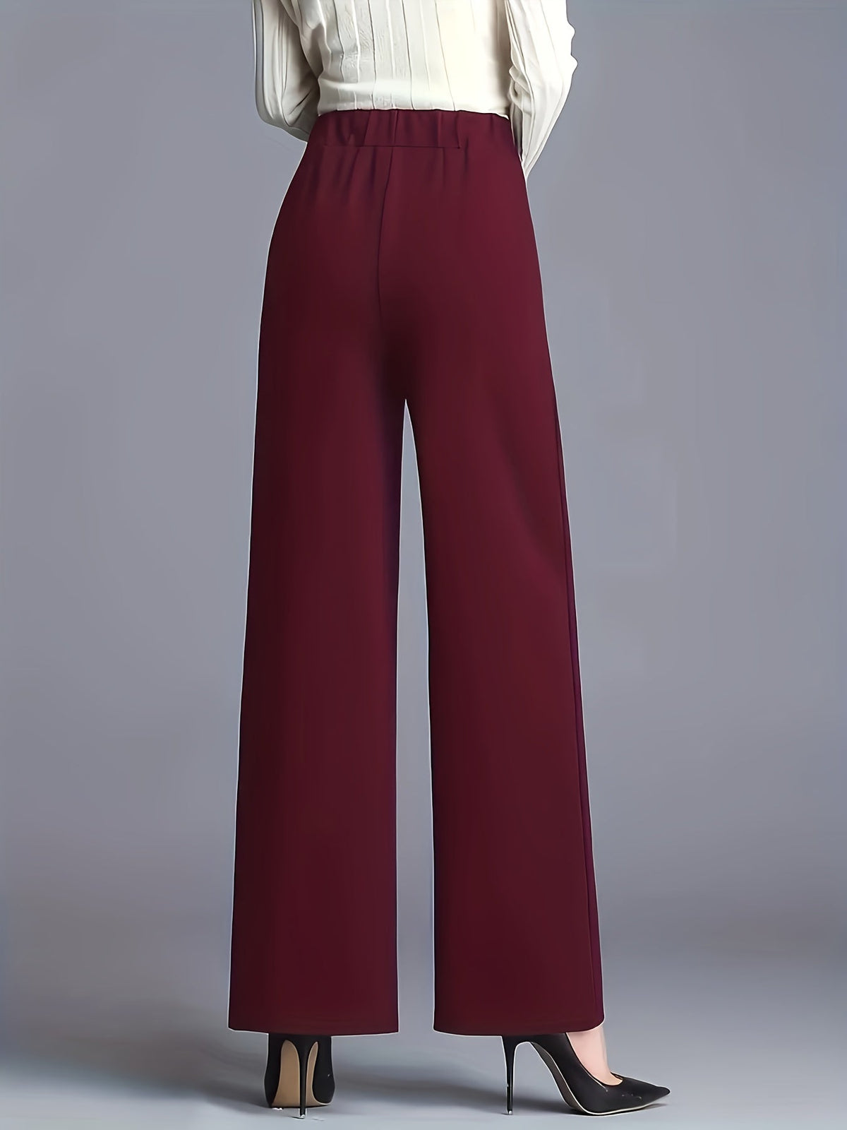 Claudia | High-Waisted Wide-Leg Pants