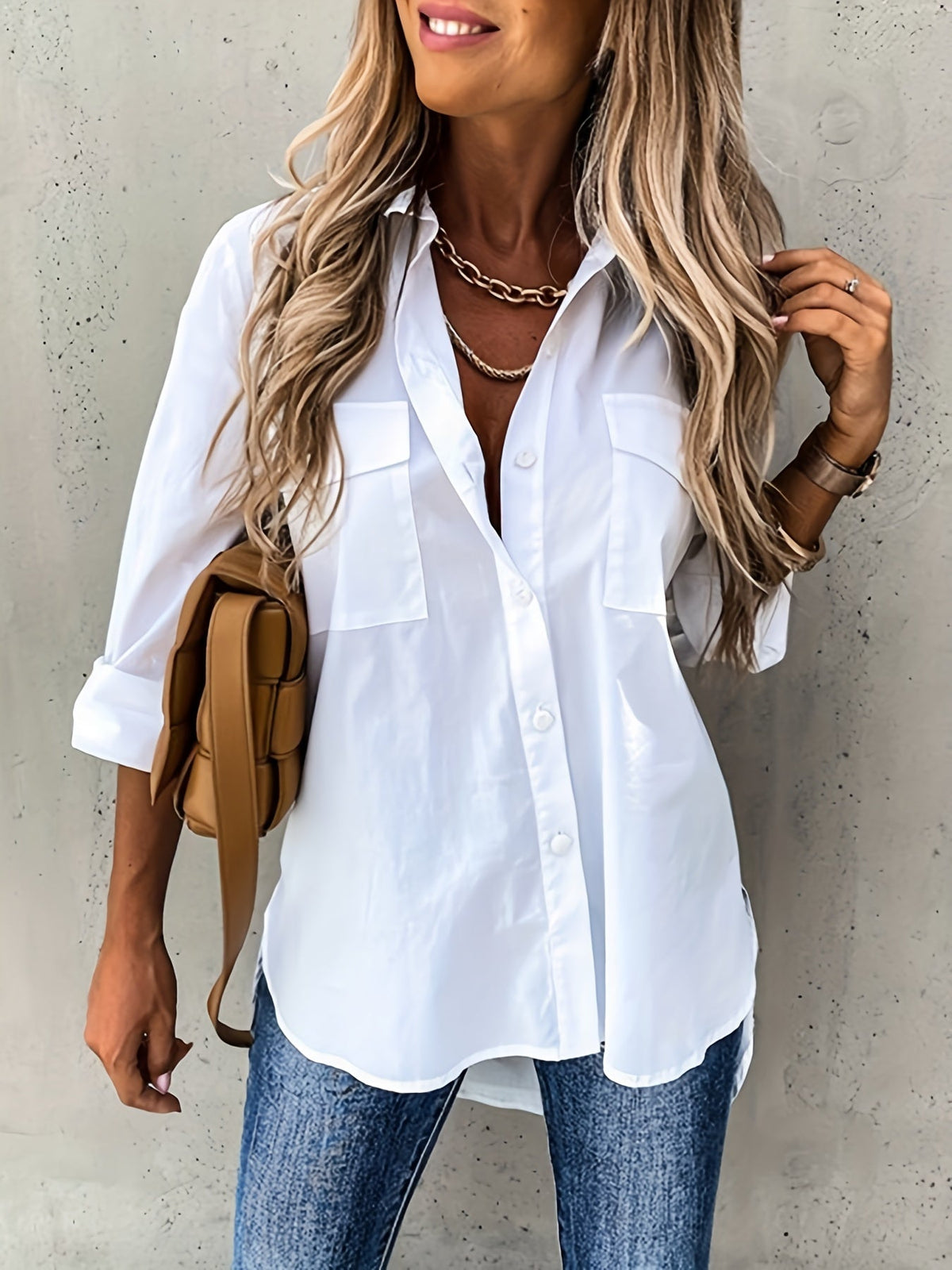Katherine | Relaxed Button-Front Shirt