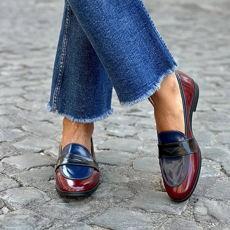 Emerson | Elegant Shiny Multicolor Loafer