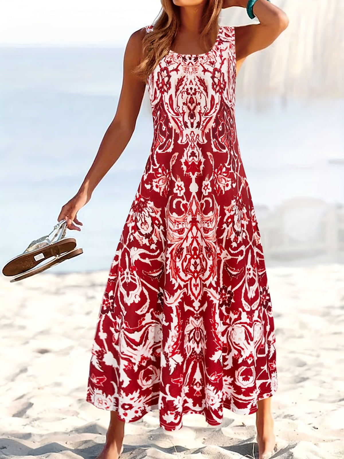 Odette | Flowing Floral Maxi Dress