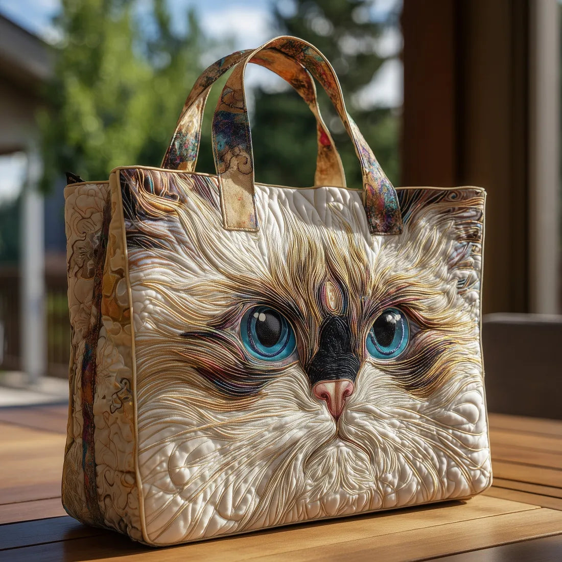 Rebecca | Classic Artistic Cat Tote Bag