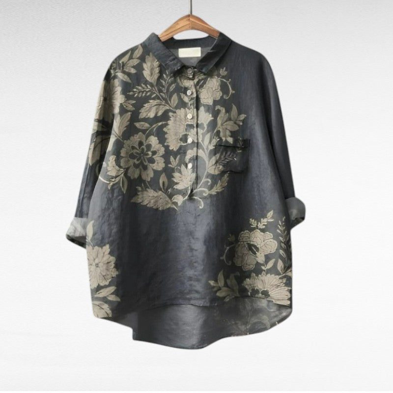 Meagan | Timeless Vintage Floral Blouse