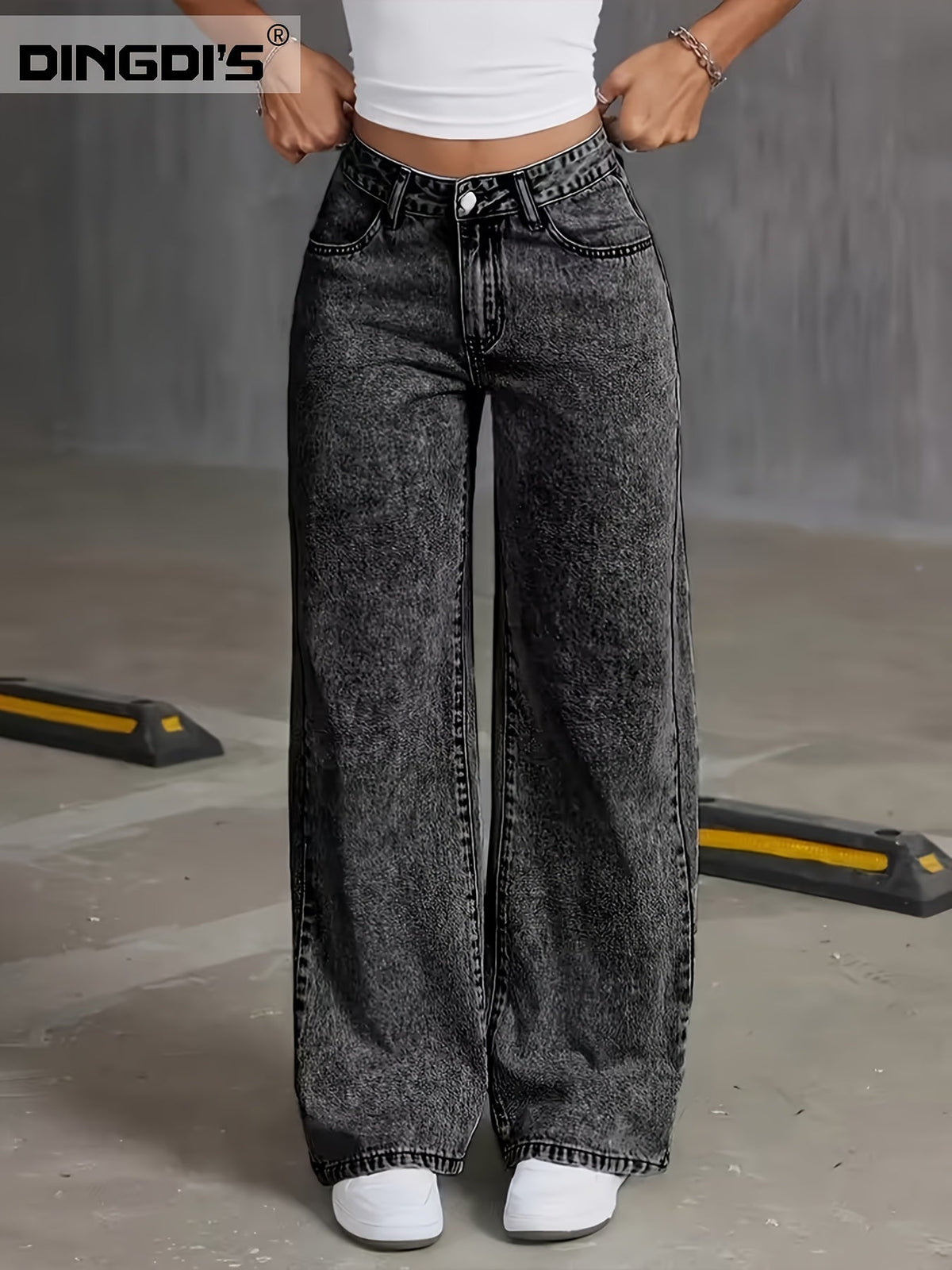 Tamsin | High-Waisted Wide-Leg Jeans