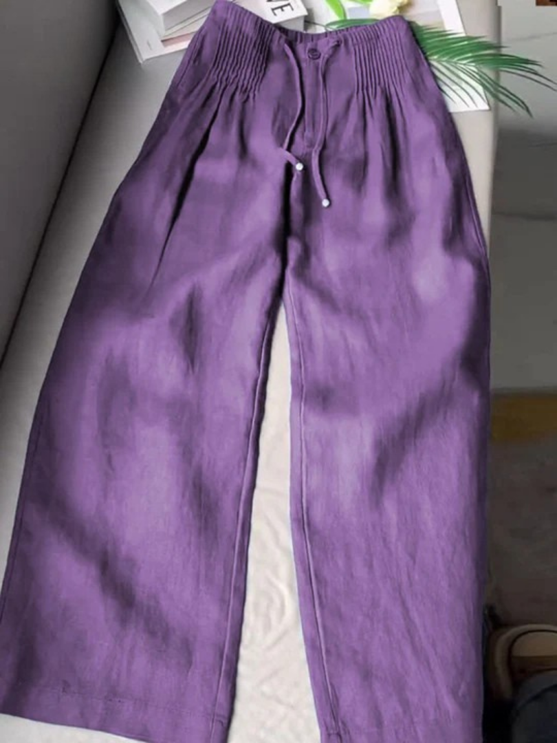 Camilla | Elegant Wide Leg Lace Pants