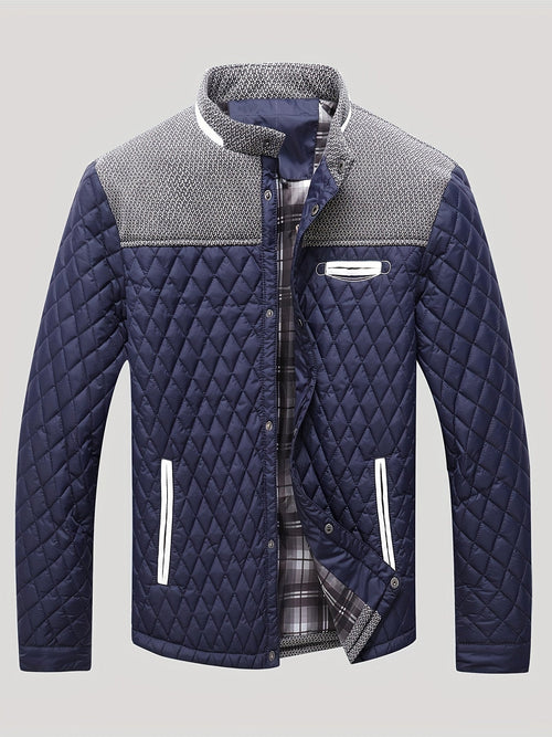 Alden | Quilted Stand-Collar Jacket