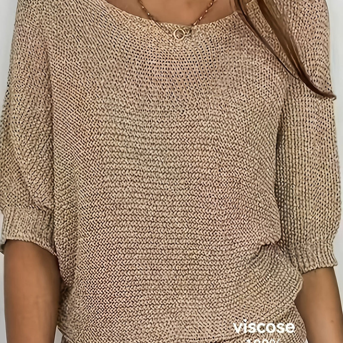 Lena | Relaxed Open-Knit Sweater