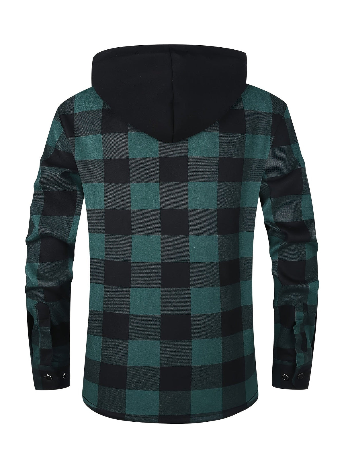 Desmond | Hooded Check Shirt Jacket