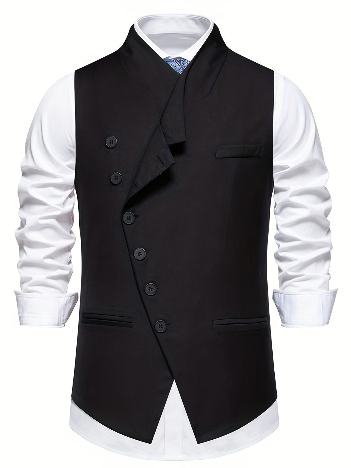 Edmund | Refined Asymmetrical Vest