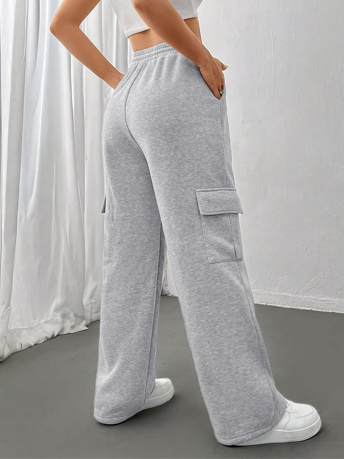 Ruth | Relaxed Cargo Sweatpants