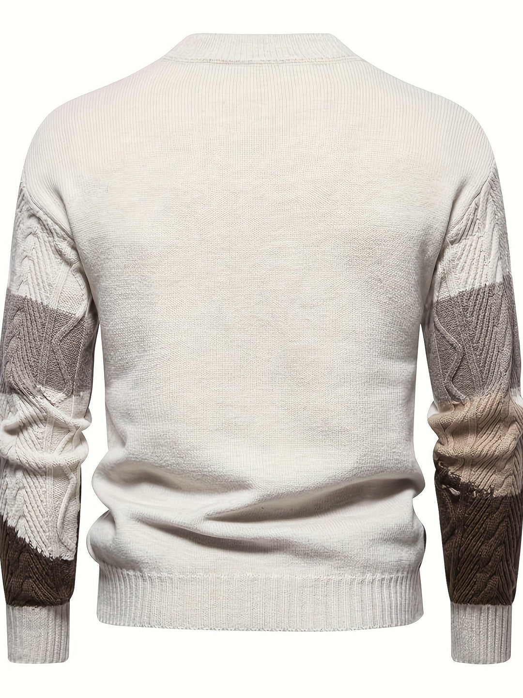 Simon | Textured Colour-Block Sweater