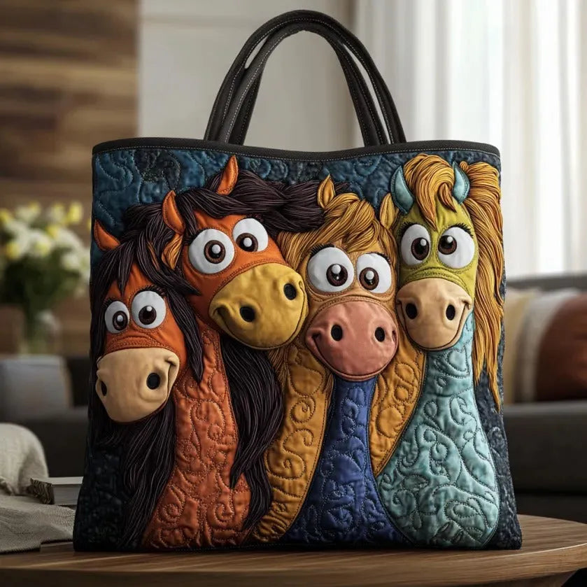 Anna | Stylish Multicolor Art Tote Bag