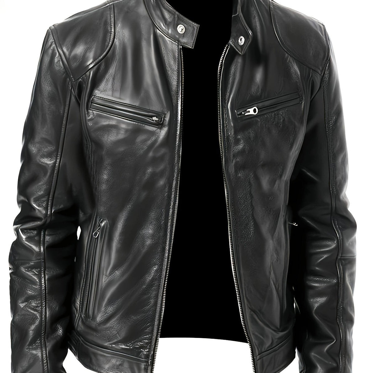 Bryson | Stand-Collar Moto Jacket