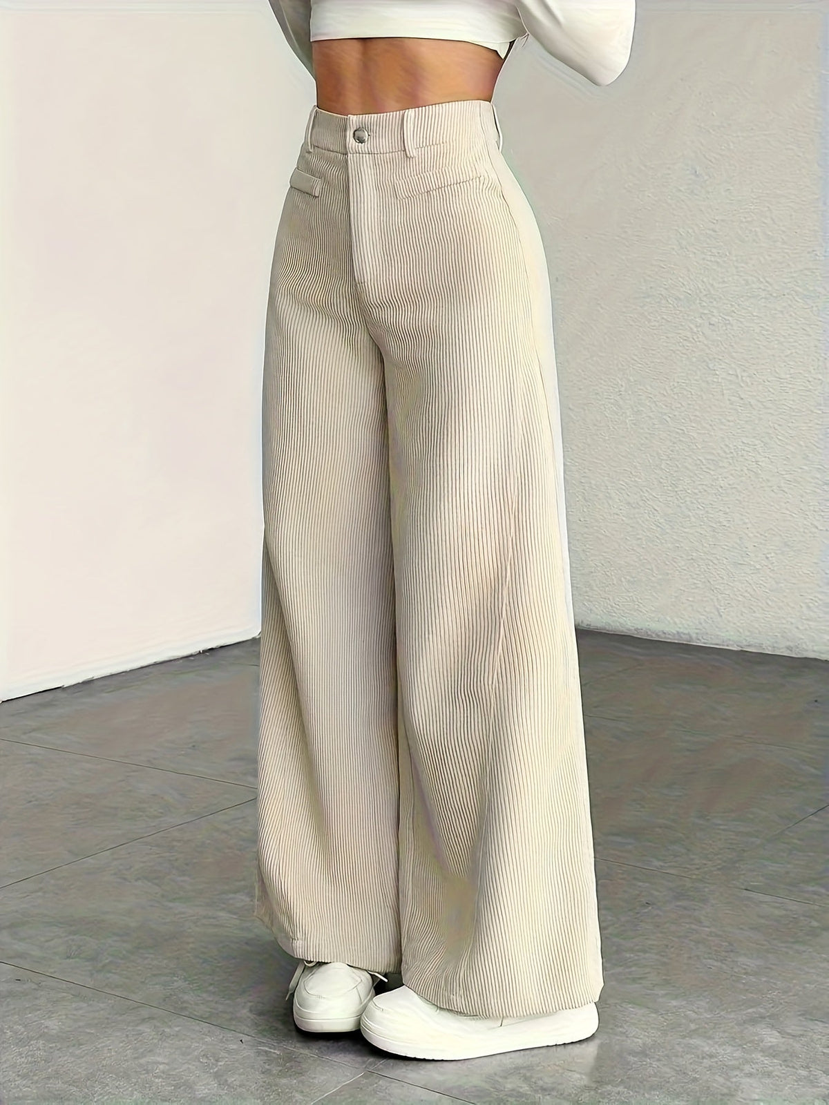 Juniper | High-Waisted Wide-Leg Trousers
