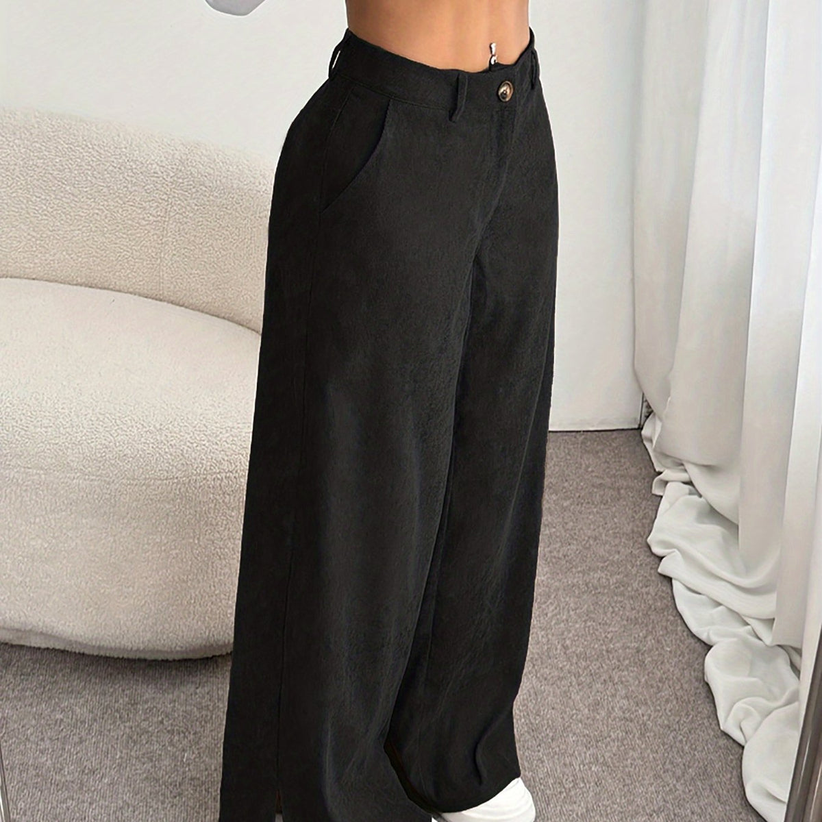 Margot | Straight-Leg Tailored Trousers