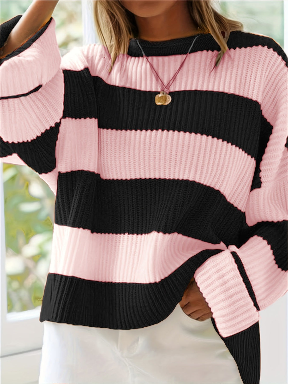 Ivy | Relaxed Colorblock Sweater