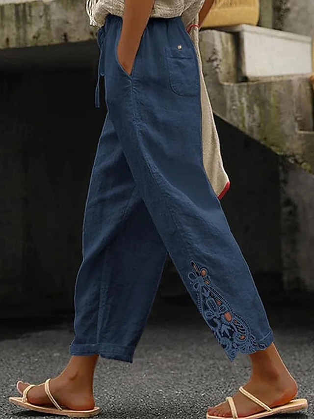 Rosalyn | Relaxed Cropped Pants