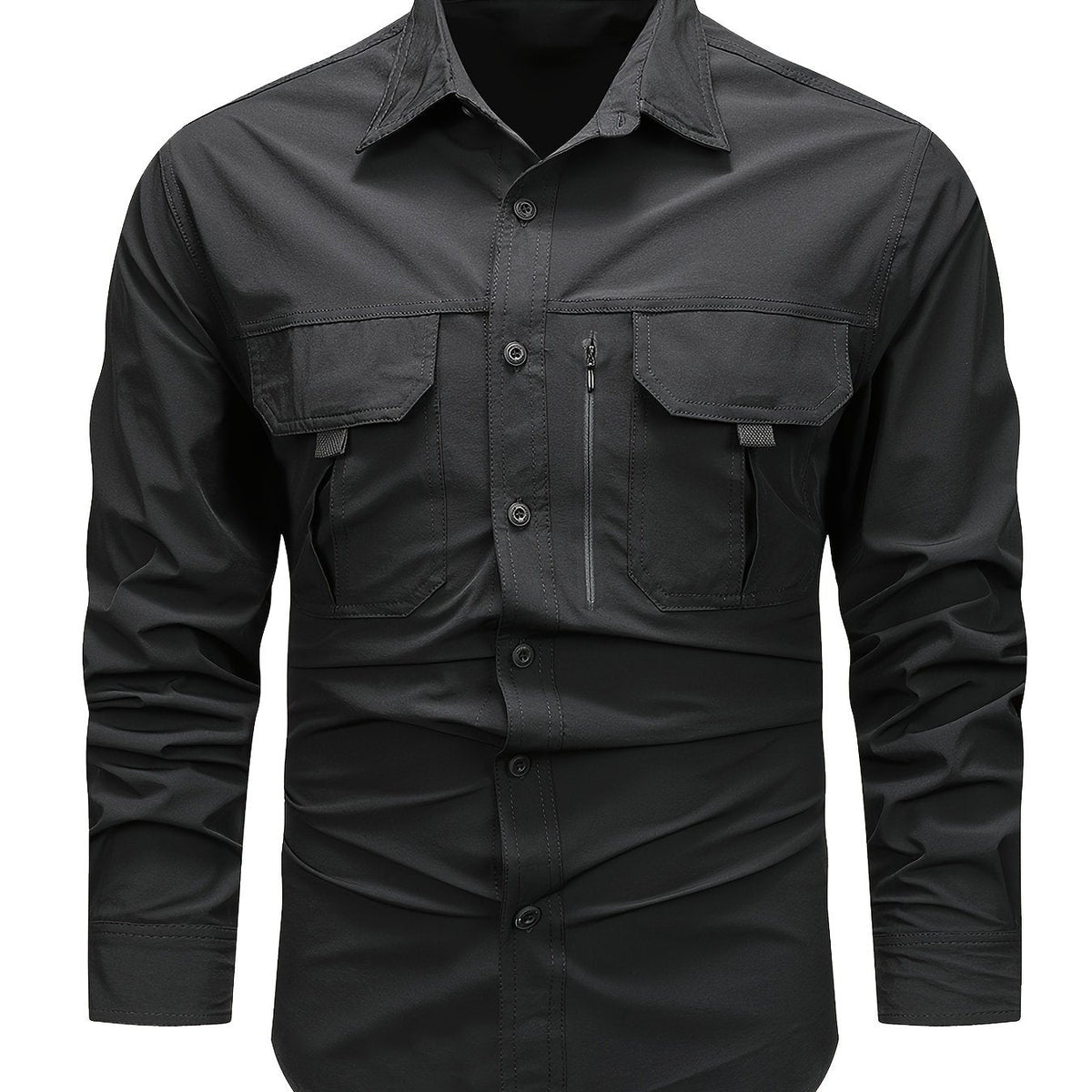 Duncan | Rugged Multi-Pocket Cargo Shirt