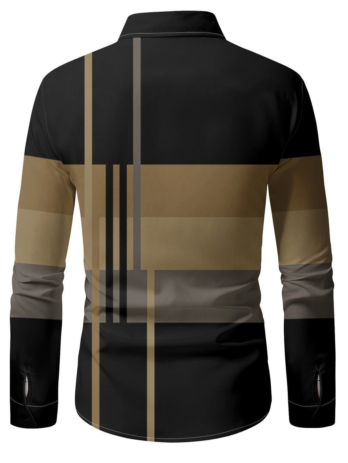 Rueben | Colour-Block Long-Sleeve Shirt