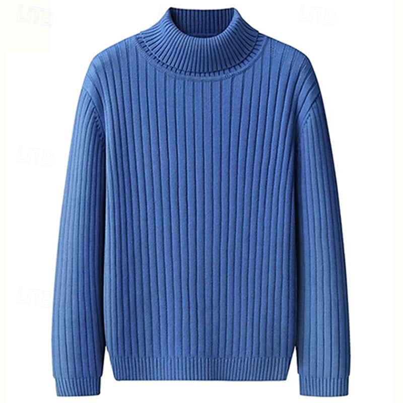 Wallace | Ribbed High-Neck Sweater