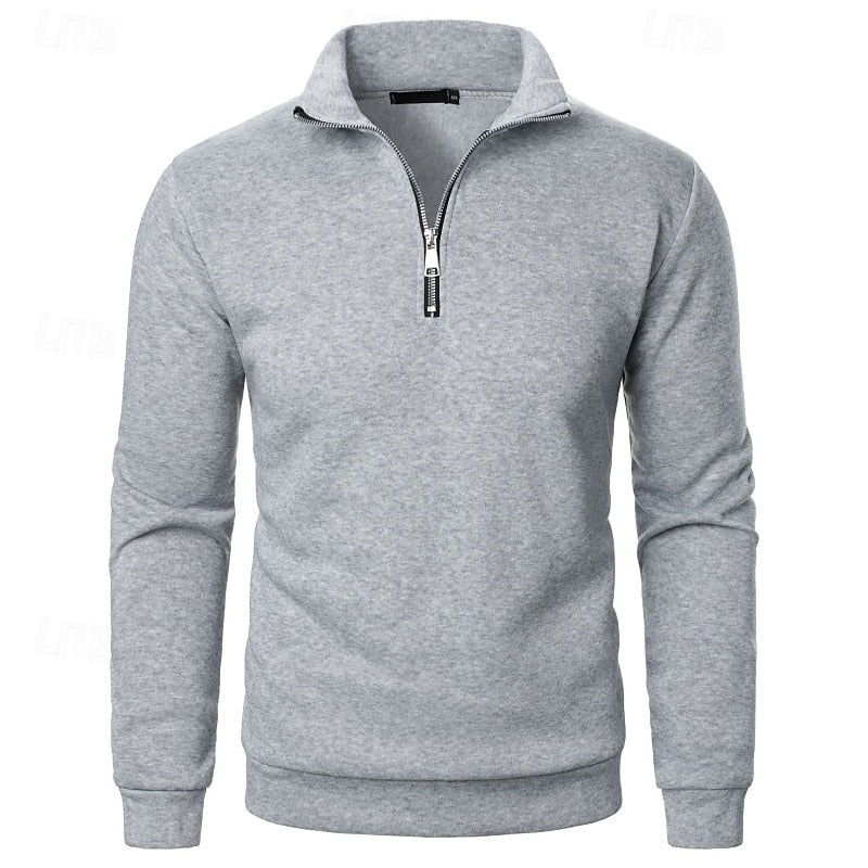 Keith | Quarter-Zip Stand-Collar Pullover