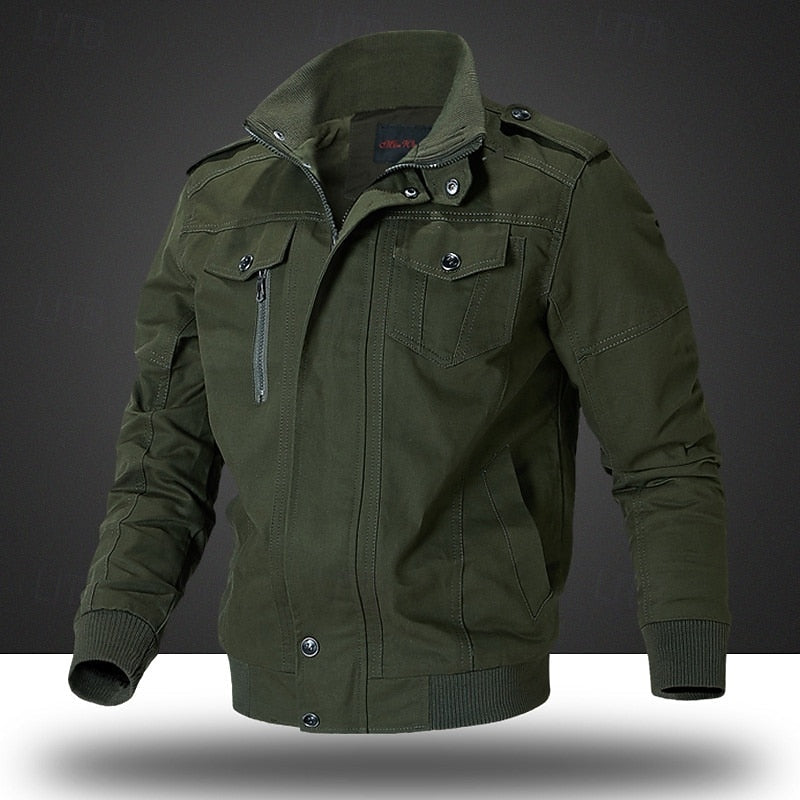 Conrad | Rugged Stand-Collar Field Jacket
