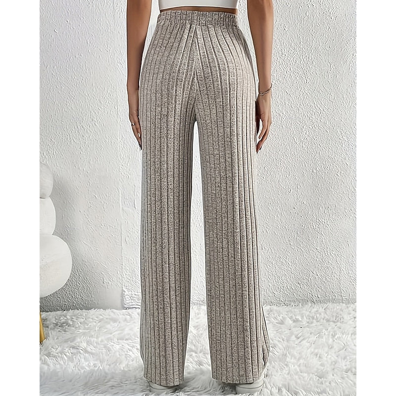 Paige | Wide-Leg High-Waist Pants